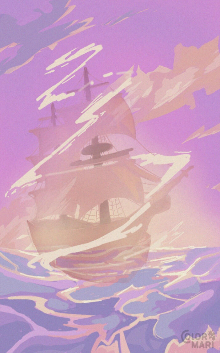 [Colormari] ghost ship