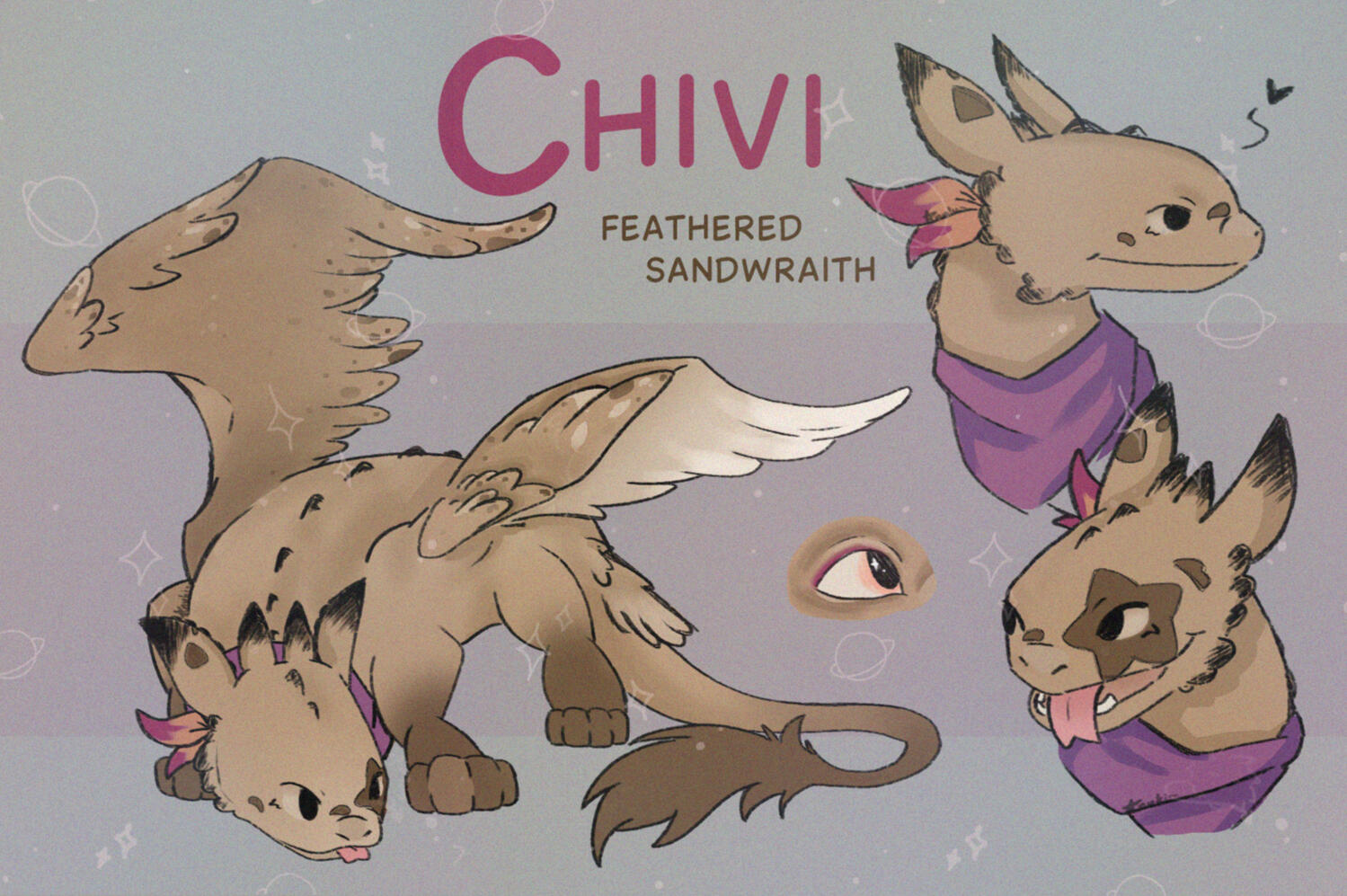 [OC] Chivi reference sheet